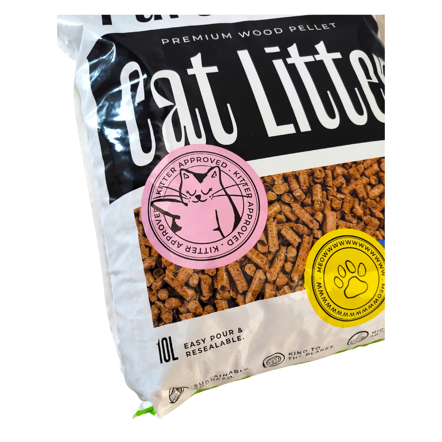 Pure Purrs - Wood Pellet Cat Litter
