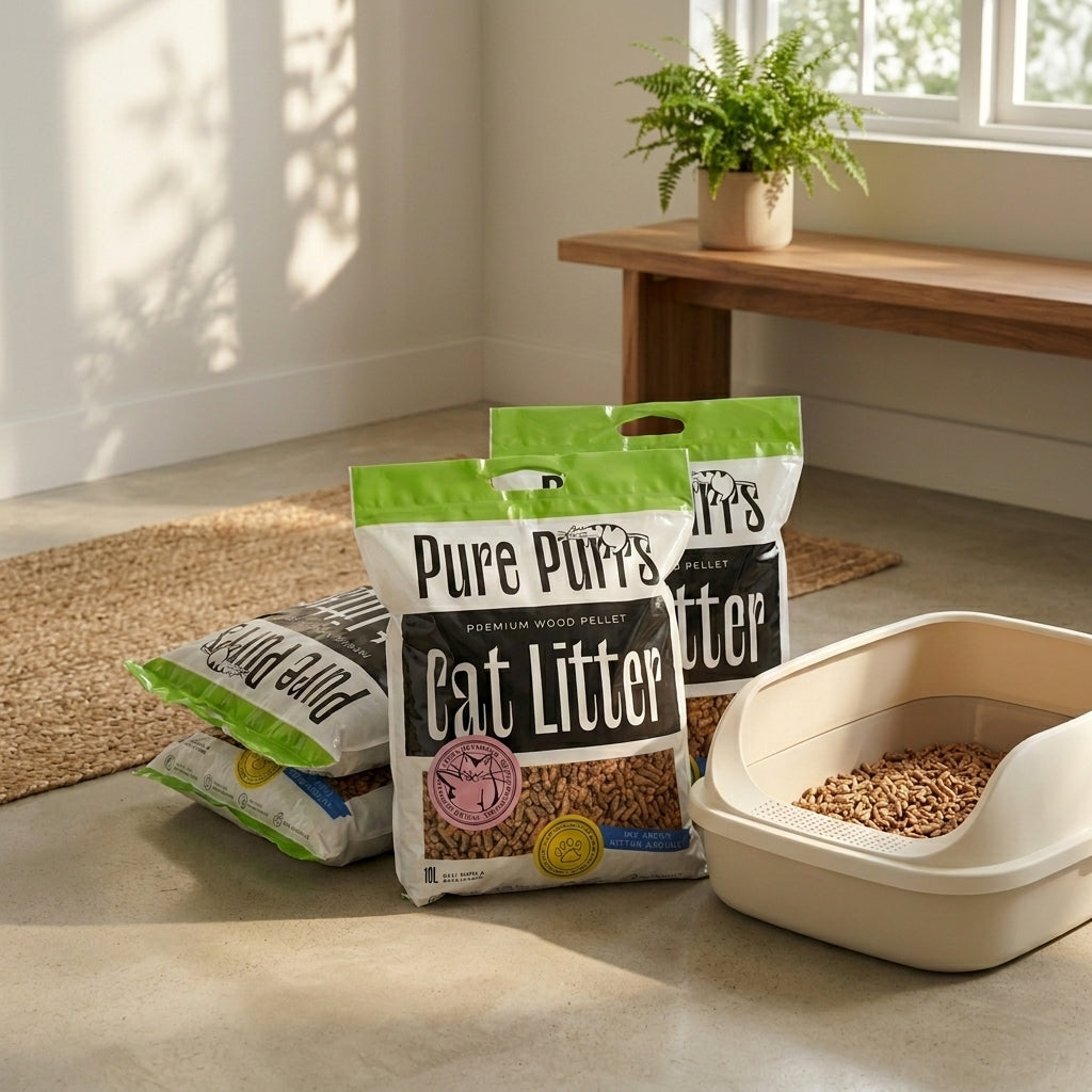Tray and Cat Litter Bundle - 3x5L Bags