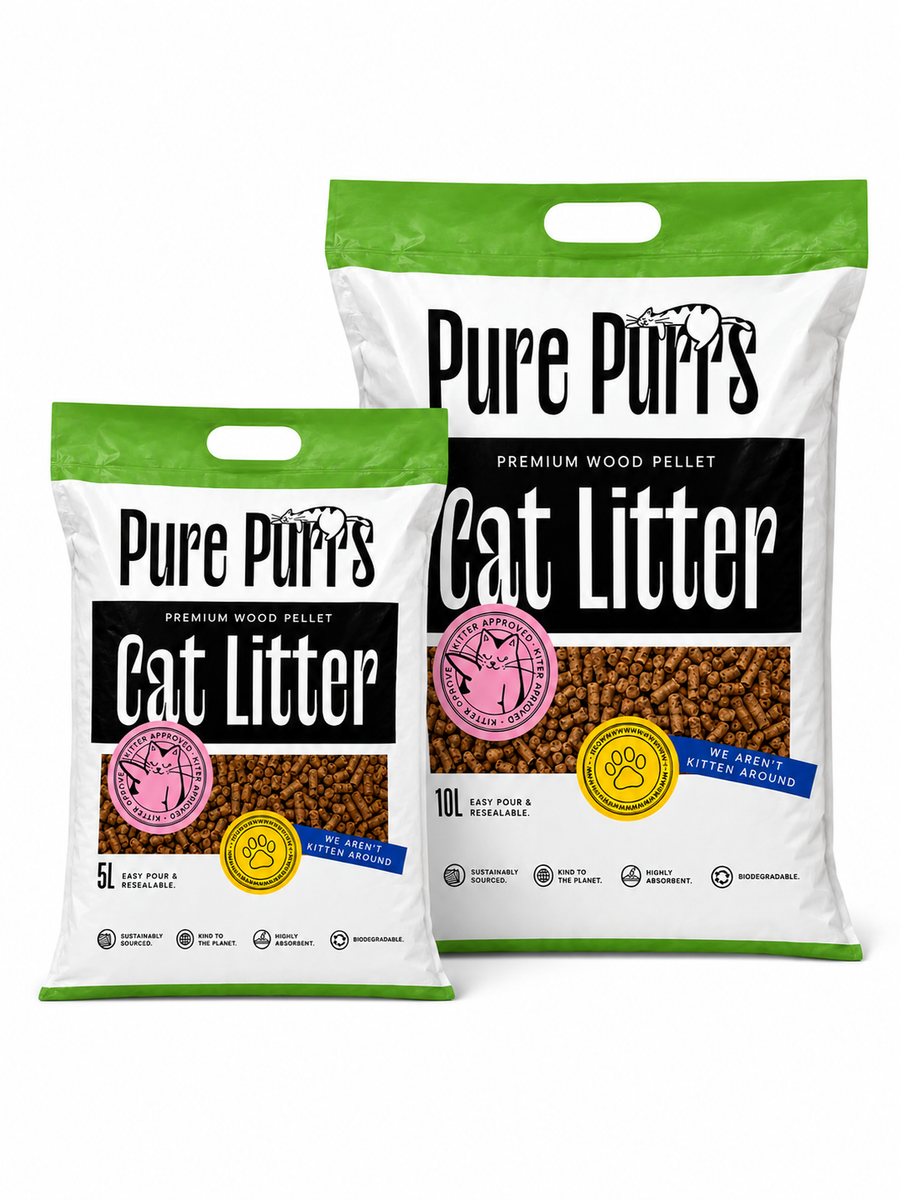 Pure Purrs - Wood Pellet Cat Litter