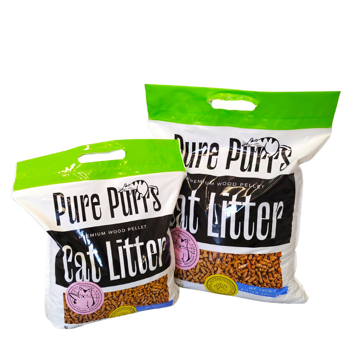 Pure Purrs - Wood Pellet Cat Litter