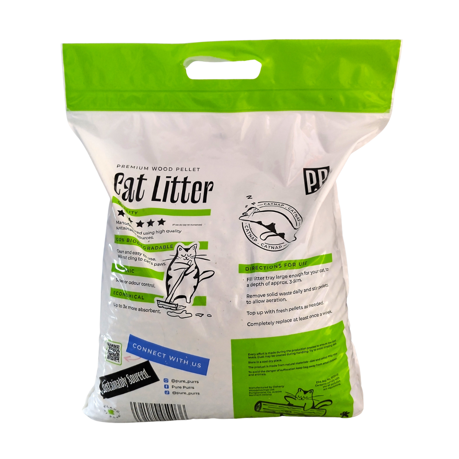 Pure Purrs - Wood Pellet Cat Litter
