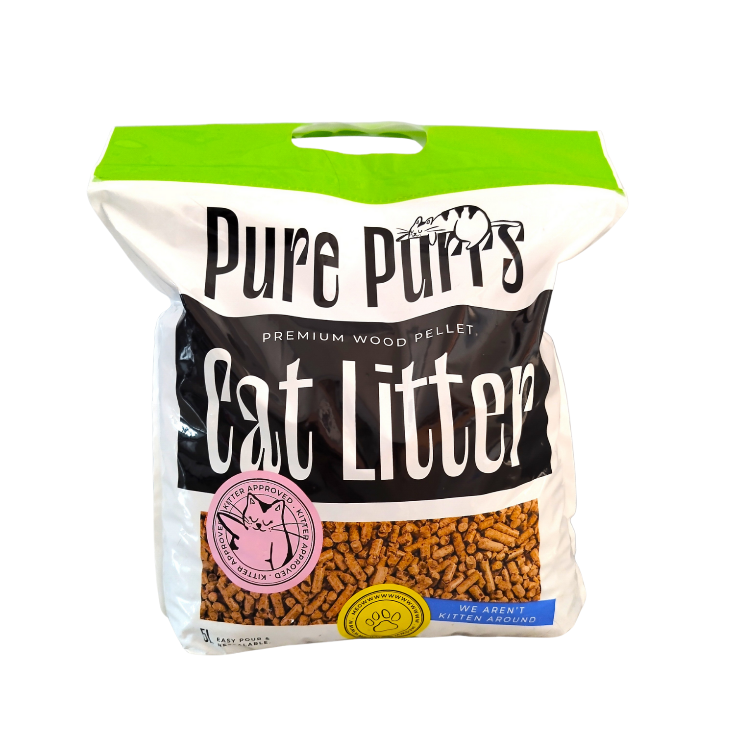 Pure Purrs - Wood Pellet Cat Litter