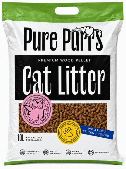 Pure Purrs - Wood Pellet Cat Litter